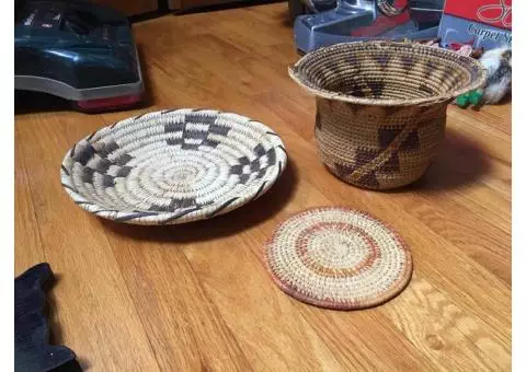 Navajo Baskets