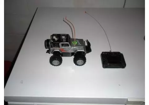 Remote controlled jeep